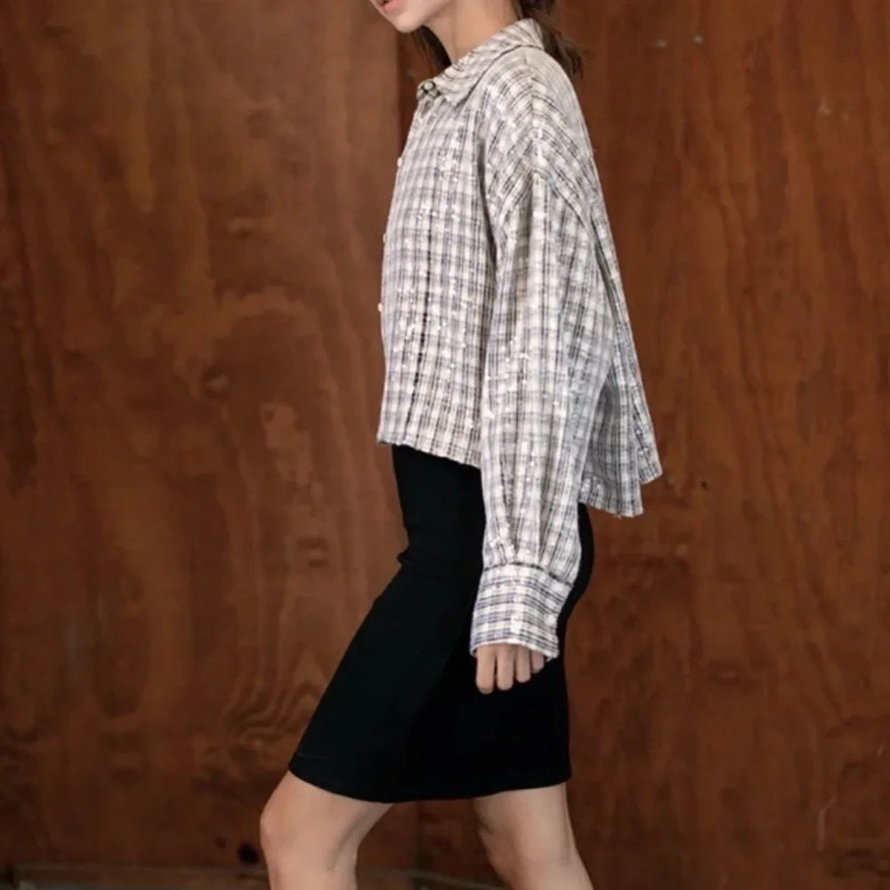 Velvet Graham and Spencer Sequined JKT  Athena NWT - Picture 6 of 11